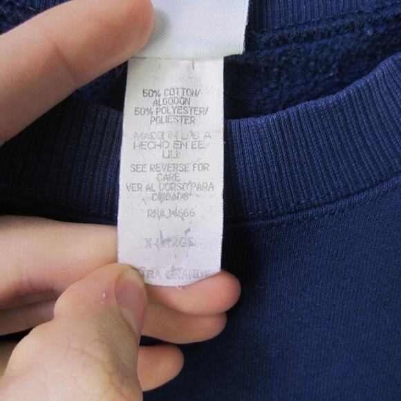 Vintage USA Olympics Sweatshirt Mens Extra Large Blue Crewneck JC Penney 90s - Picture 3 of 10